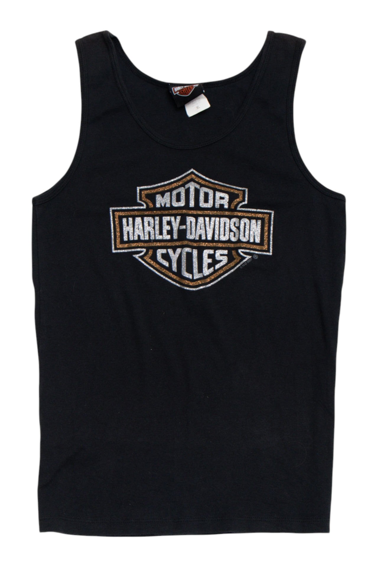 #102 Harley Davidson Black Tank | C.154 | Size 12