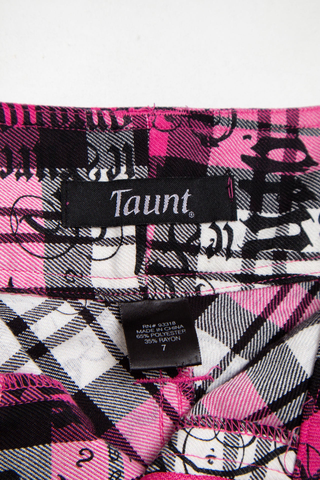 #108 Taunt Plaid Skirt | C.154 | Size 6/8