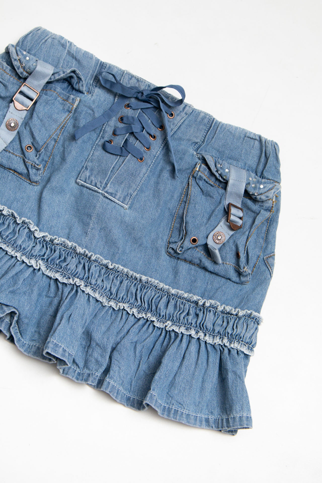 #114 Pricxy Denim Skirt | C.154 | Size 4