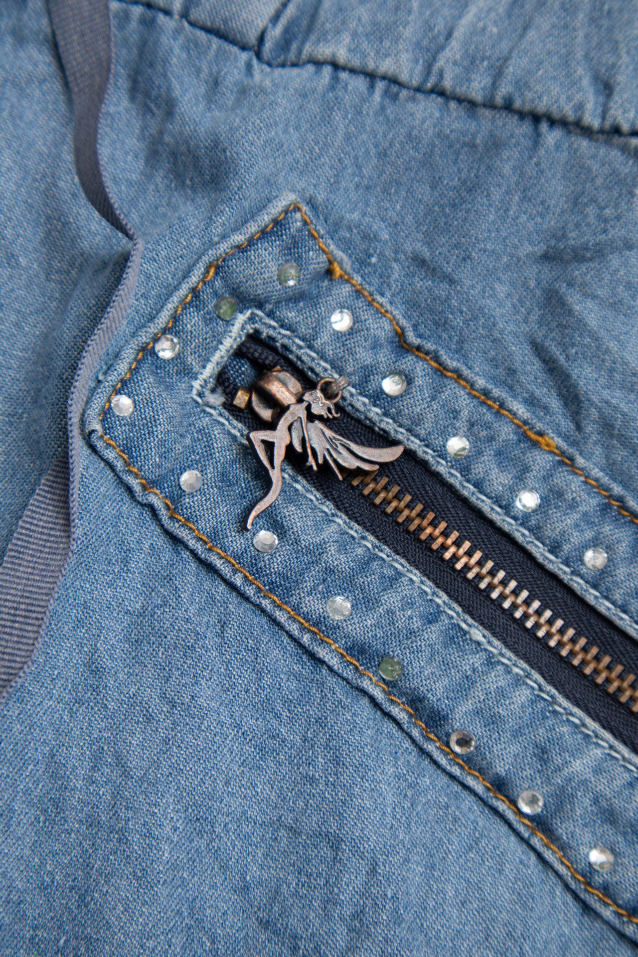 #114 Pricxy Denim Skirt | C.154 | Size 4