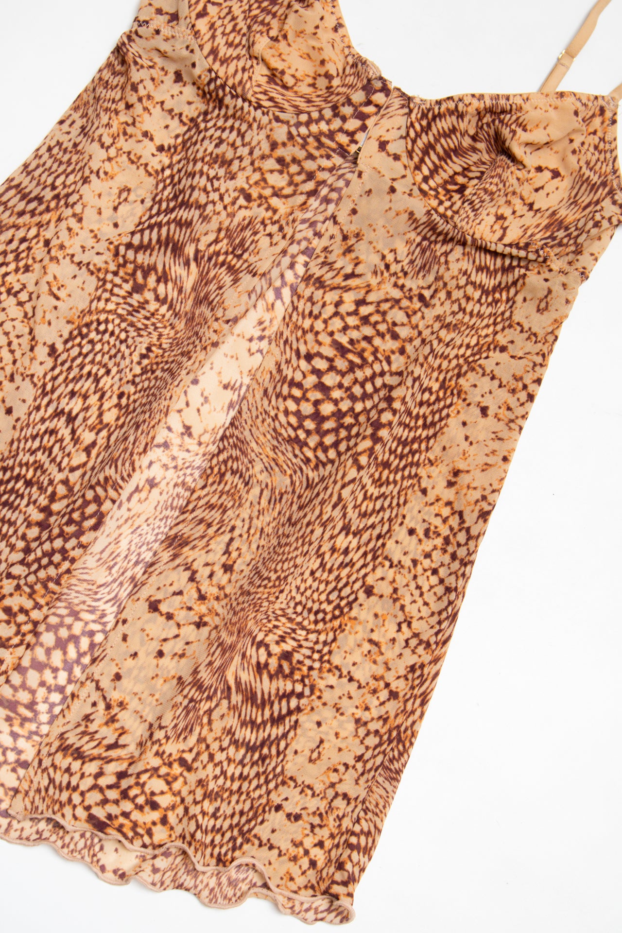 #04 snakeskin print baby doll cami | c. 161 | size 10