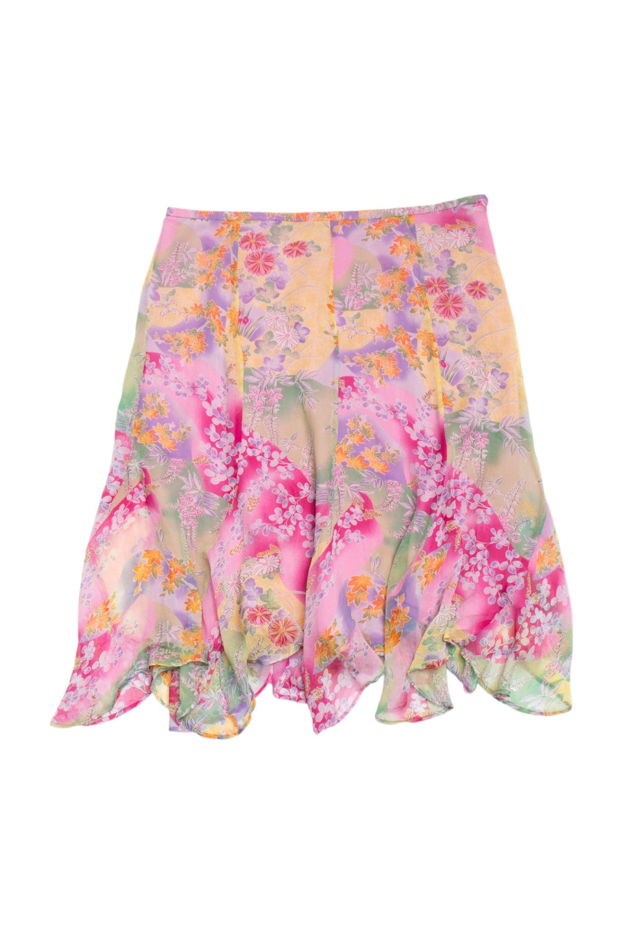 #121 ICE Floral Skirt | C.154 | Size 14