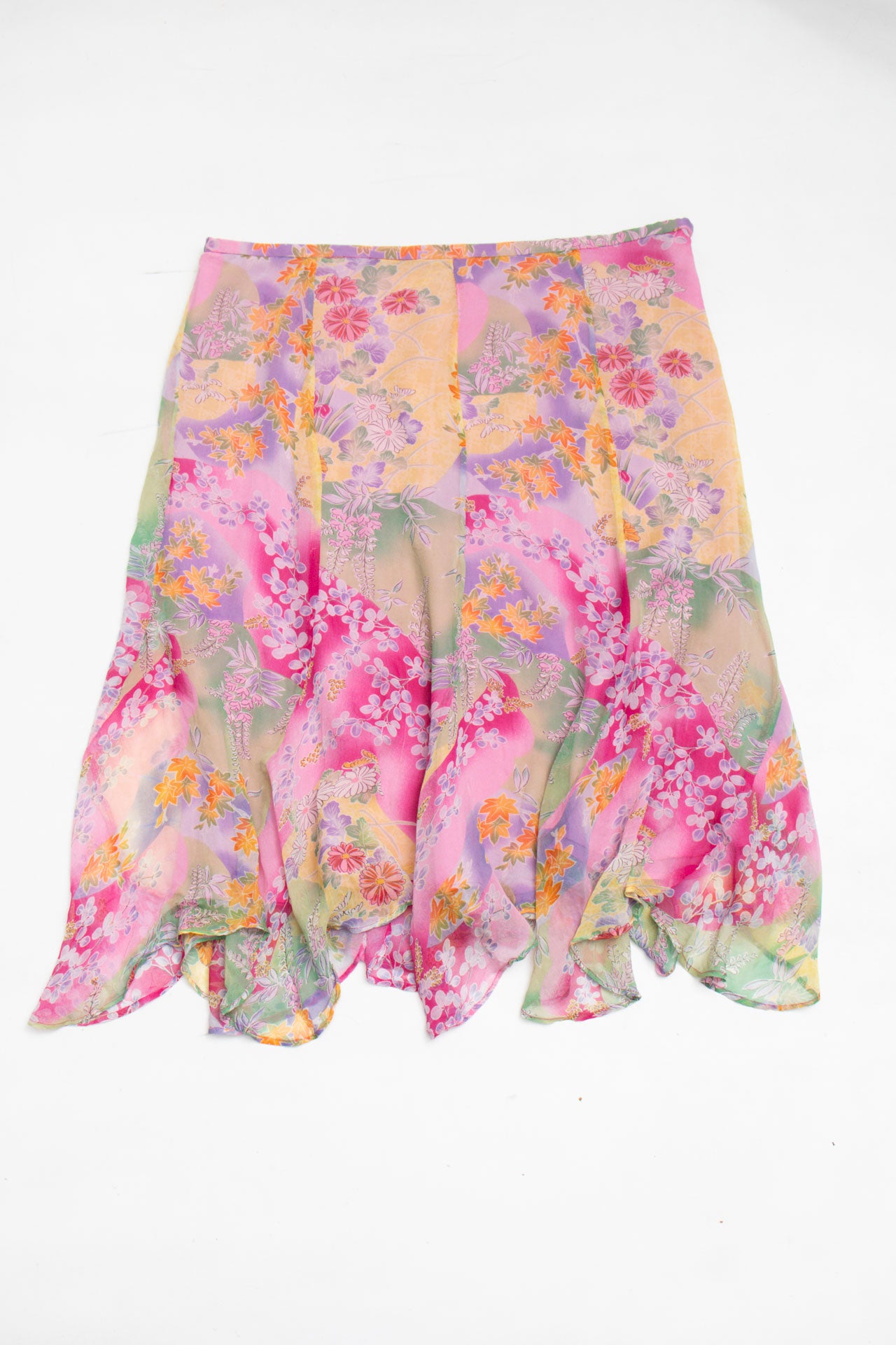 #121 ICE Floral Skirt | C.154 | Size 14