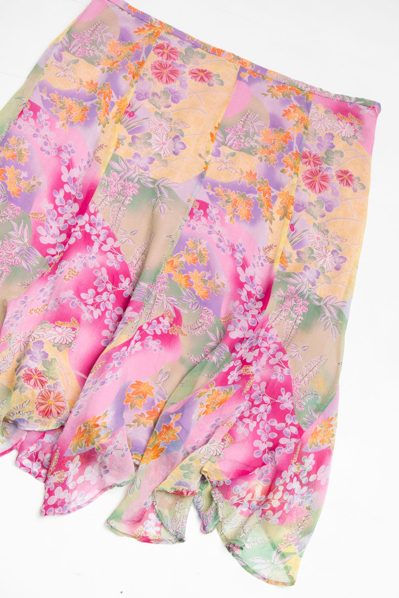 #121 ICE Floral Skirt | C.154 | Size 14
