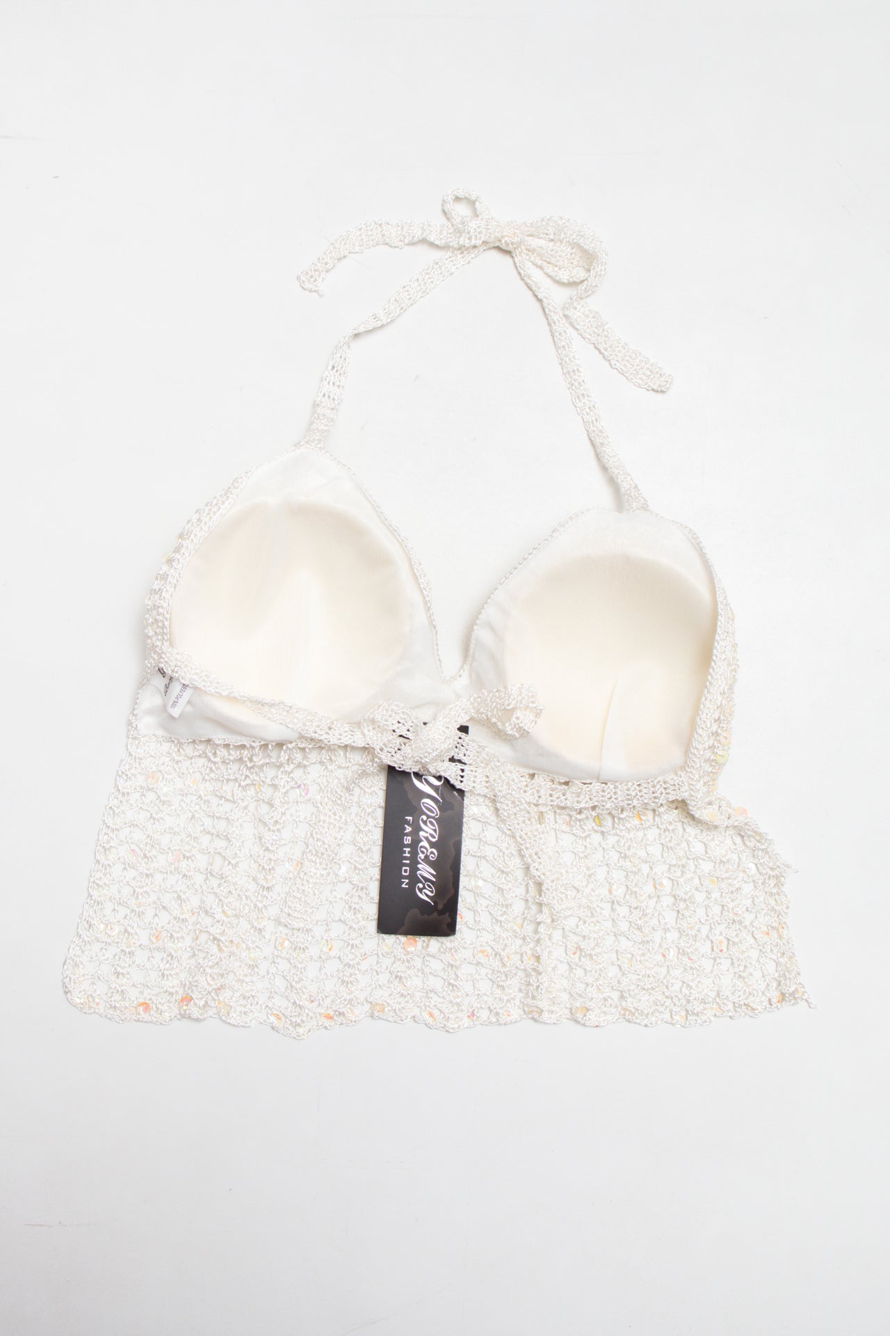 #07 Yoremy Fashion sequinned festival top | c. 161 | size 8