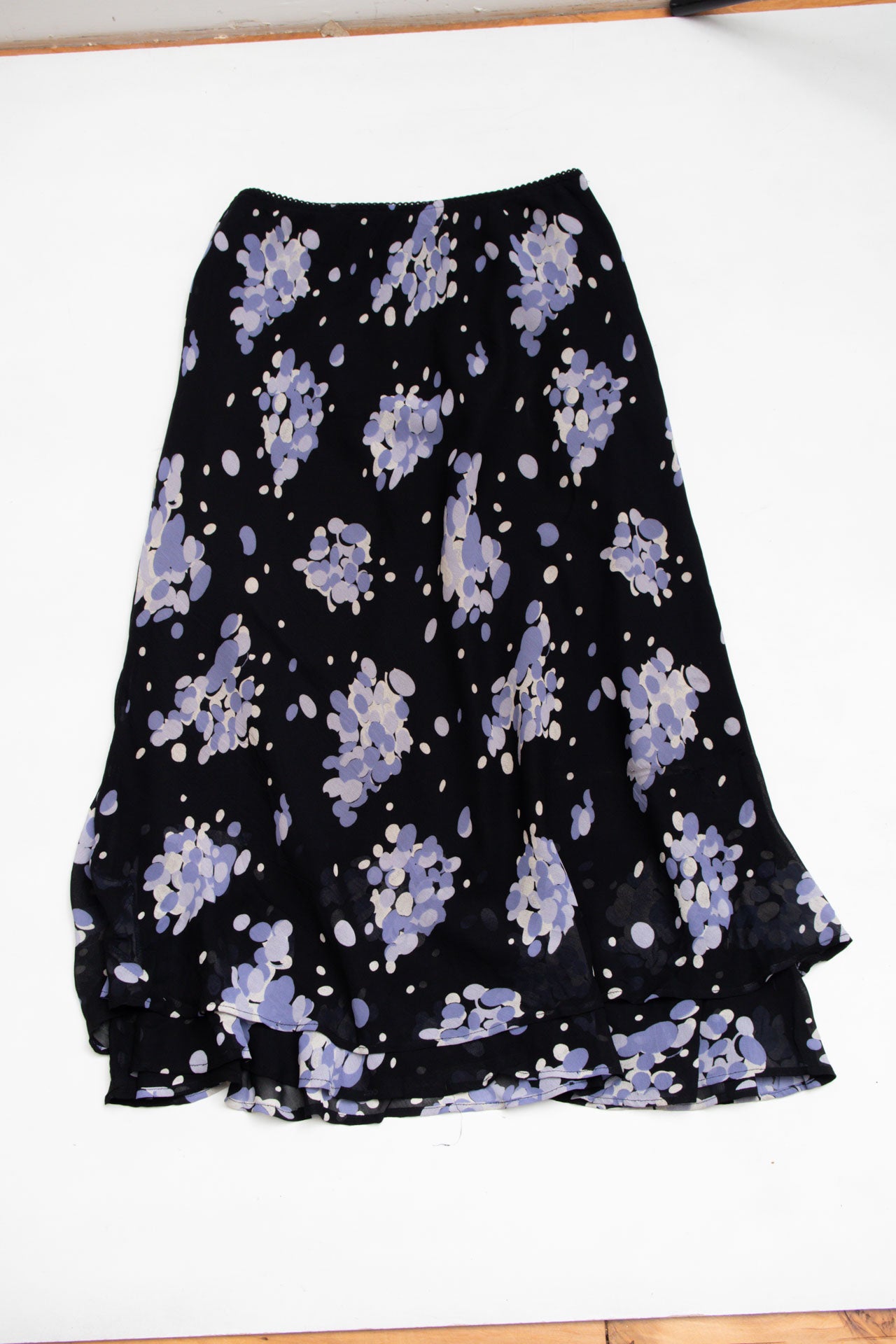 #123 Style and Co Purple and Black Skirt | C.154 | Size 6