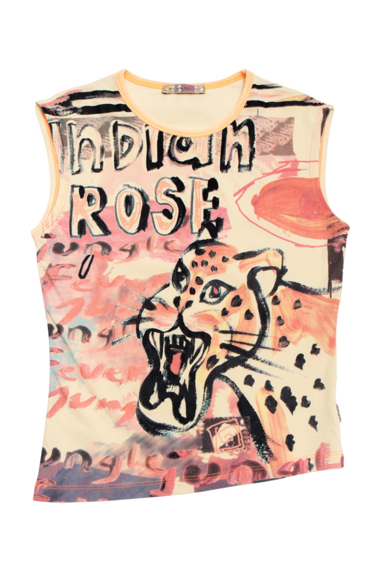 #09 Indian Rose tiger print tank | c. 161 | size 10/12