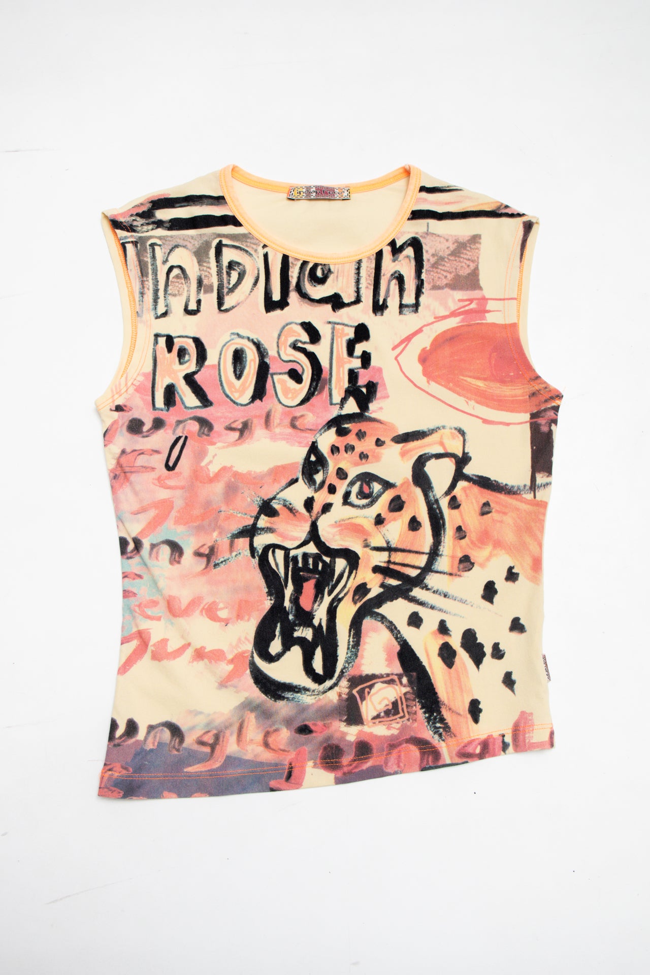 #09 Indian Rose tiger print tank | c. 161 | size 10/12