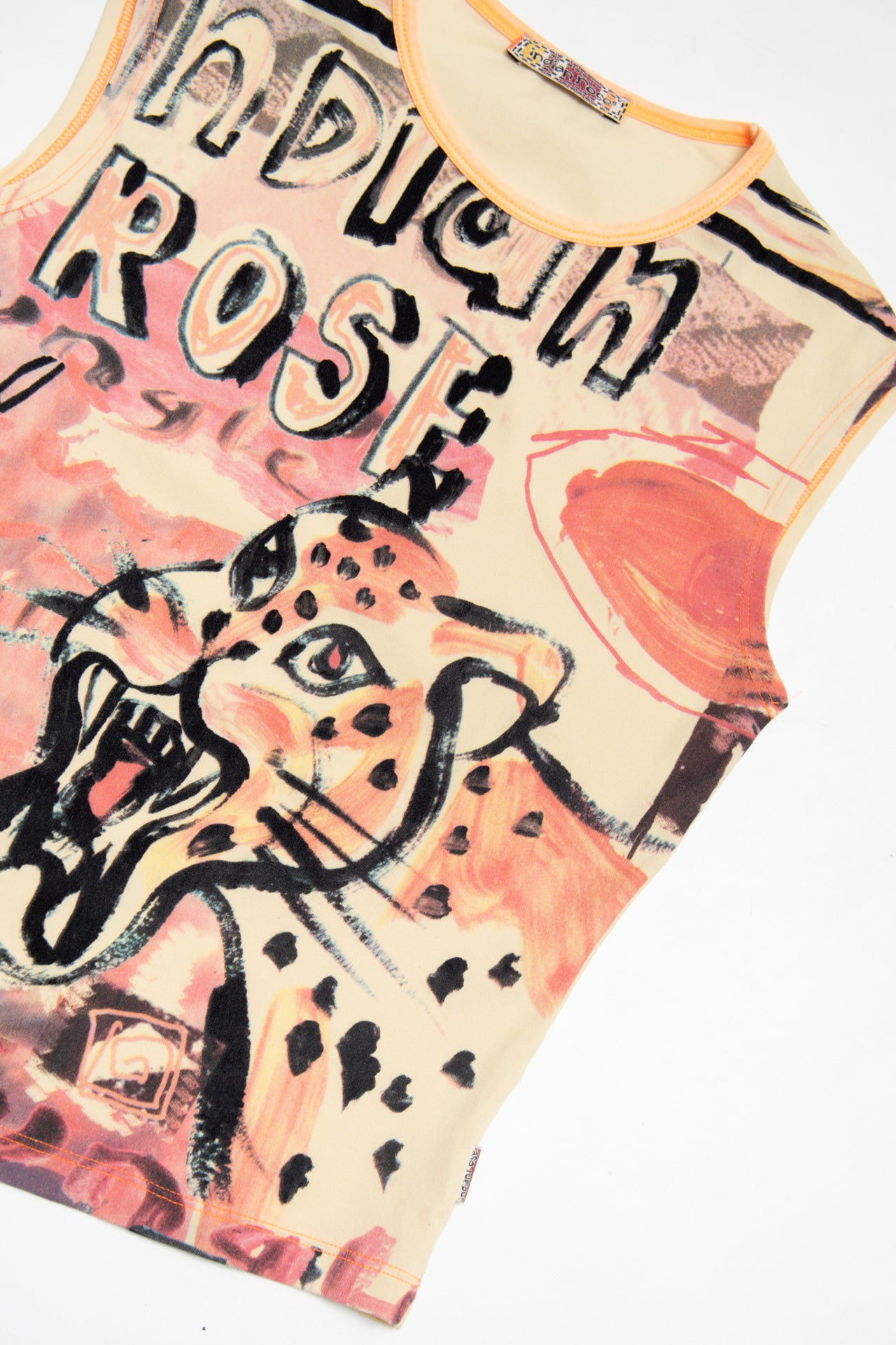 #09 Indian Rose tiger print tank | c. 161 | size 10/12