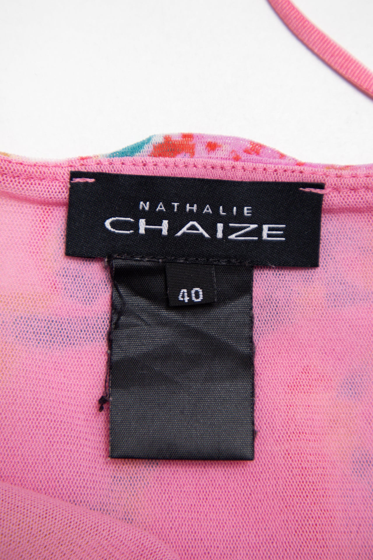 #21 Nathalie Chaize mesh ruched cami | c. 161 | size 8