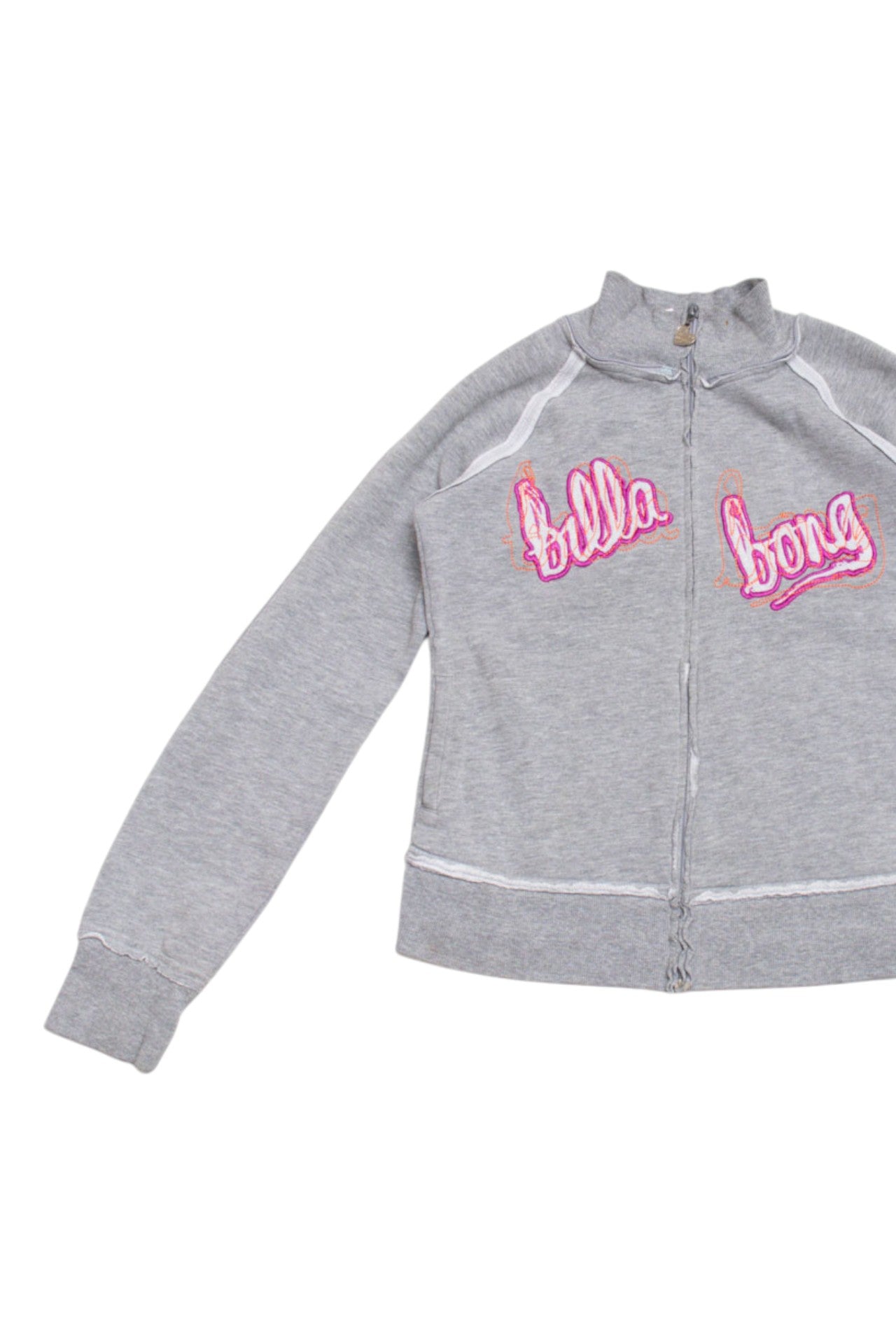 #140 Billabong Grey Zip Up | C.154 | Size 8