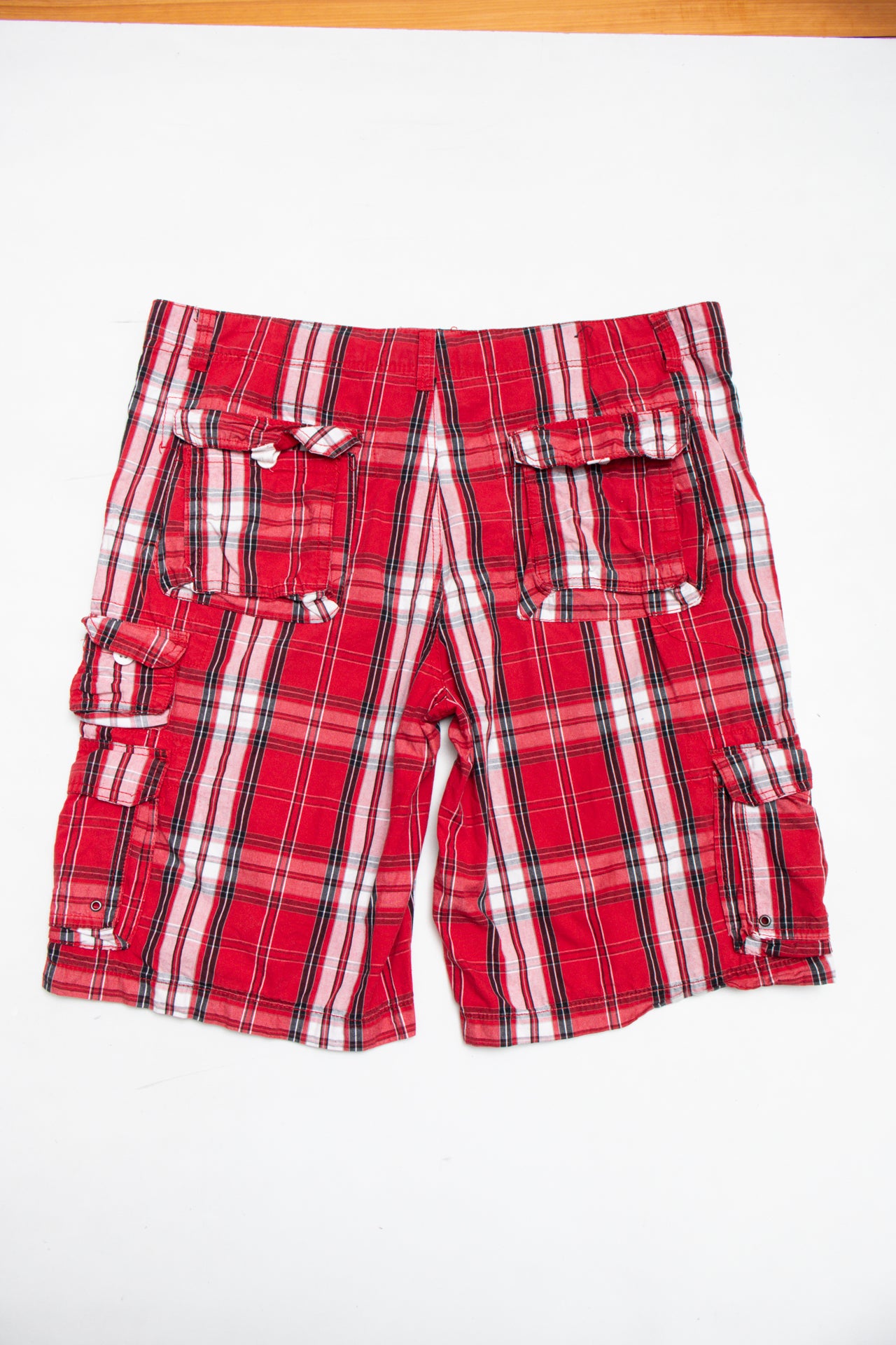 #49 ECKO UNLTD plaid shorts | c. 161 | size 16