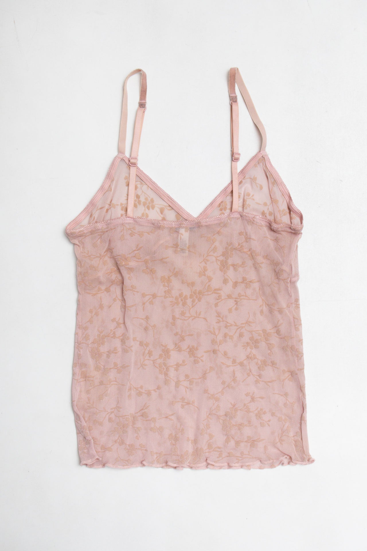 #03 Pink Mesh Cami | C.147 | Size 6/8