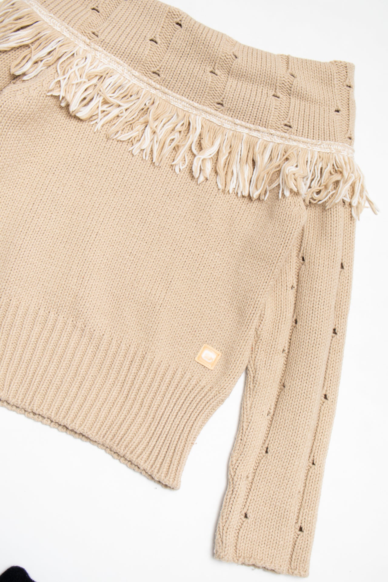 #52 Concreto knitted cow-neck jumper | c. 161 | size 10