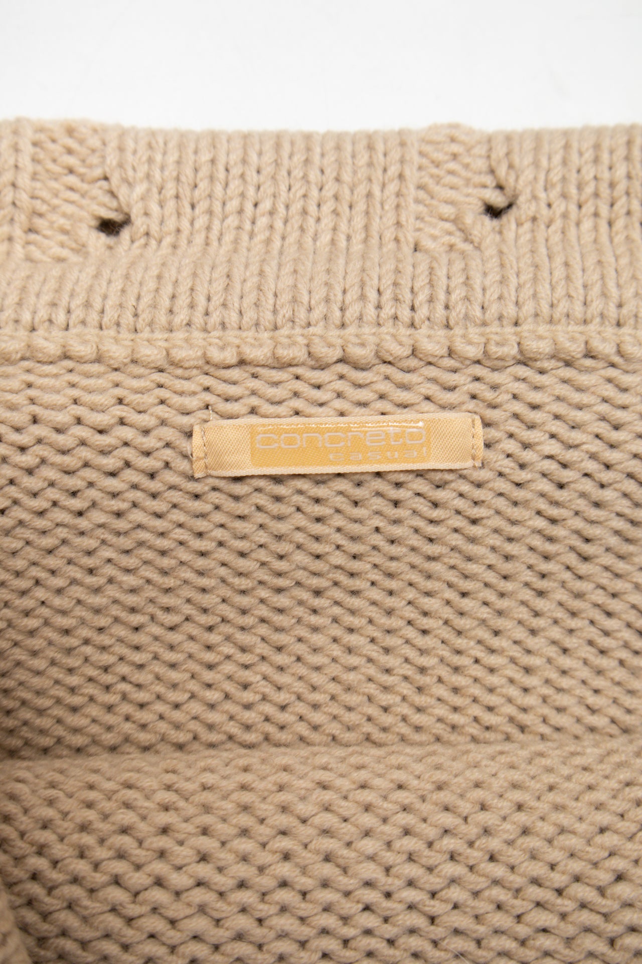 #52 Concreto knitted cow-neck jumper | c. 161 | size 10