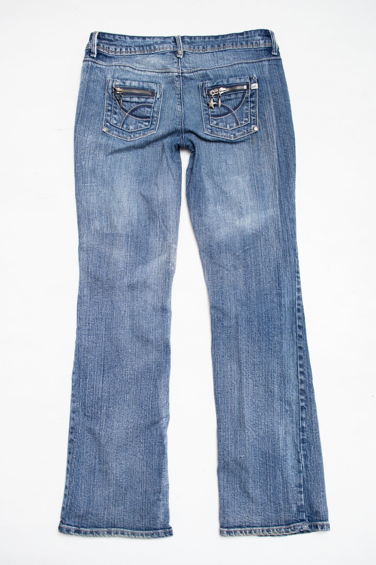 #55 Lei Embroidered zip pocket jeans | c. 161 | size 10
