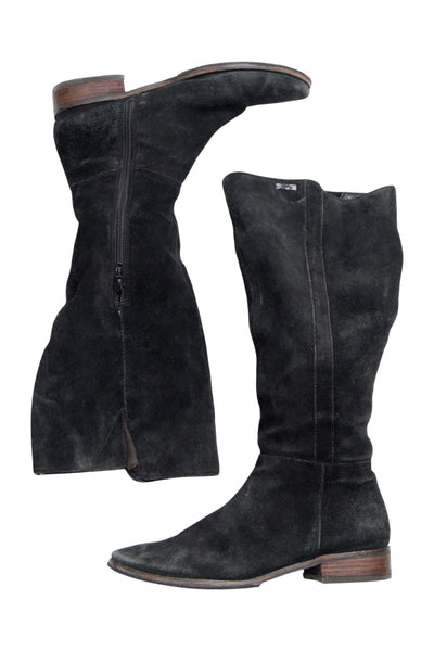 #170 Superdry Boots Black | c. 201 | Size AU 6