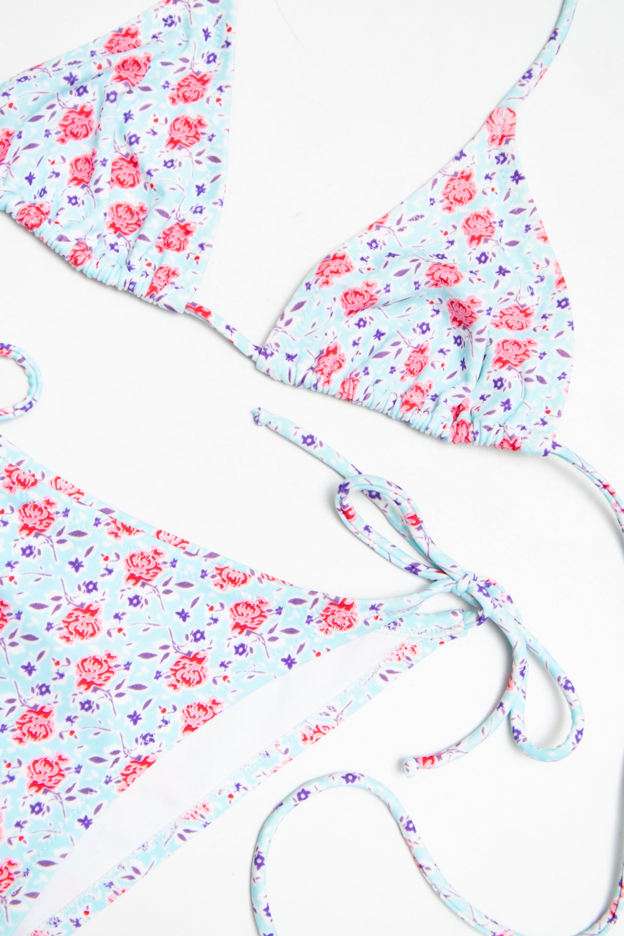 #66 Golden Lady floral bikini set | c. 161 | size 6
