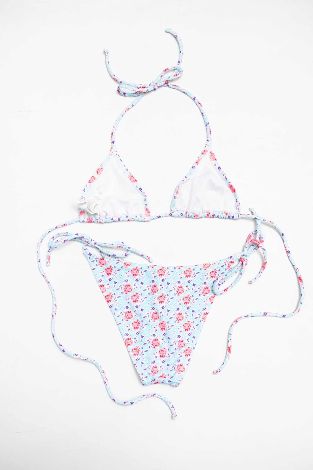 #66 Golden Lady floral bikini set | c. 161 | size 6