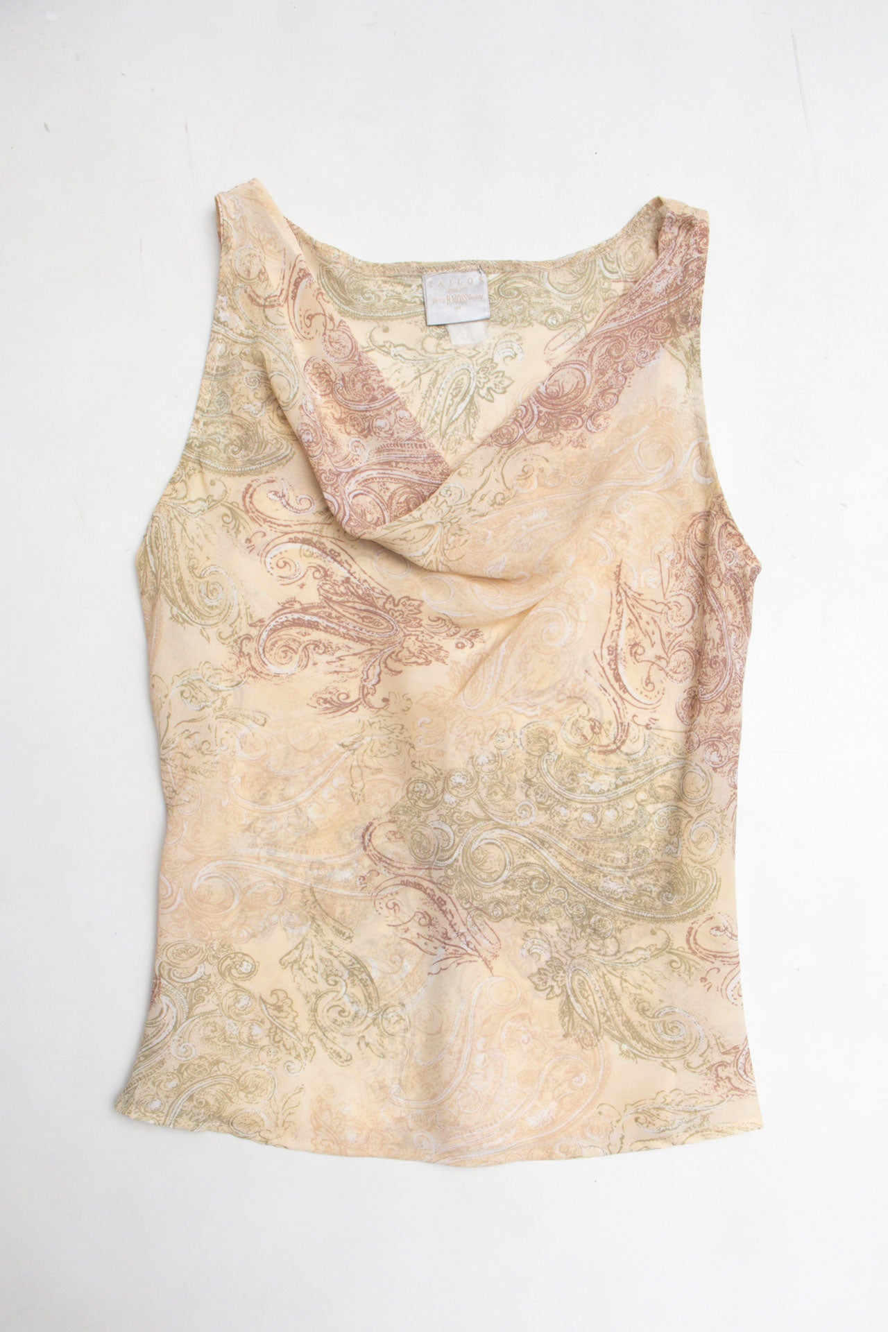 #21 Taylor Cowl neck Tank | C.147 | Size 8/10