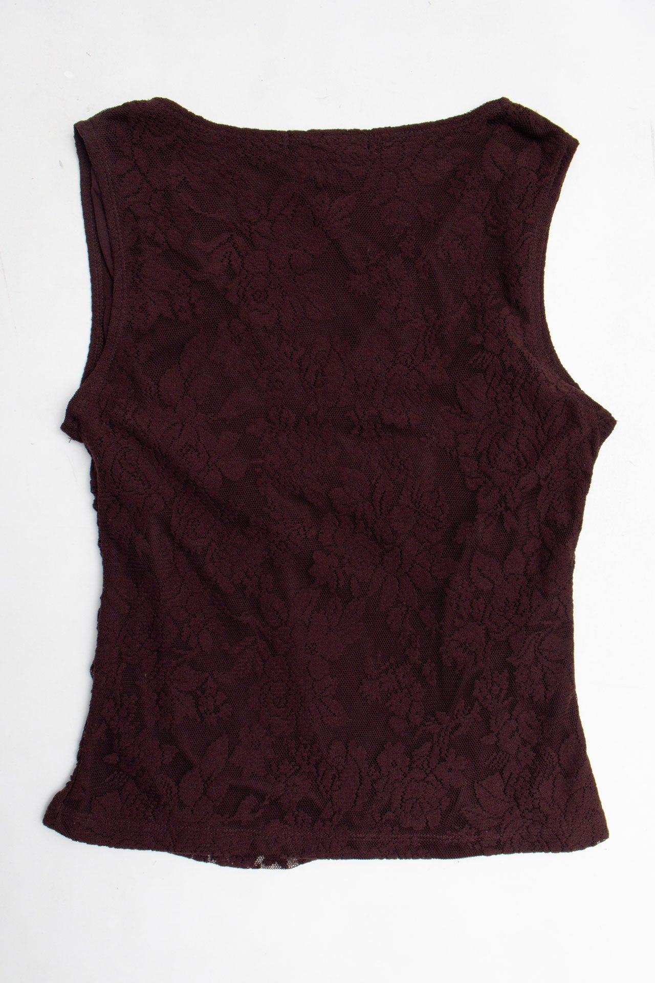 #24 Lace V-neck Tank | C.147 | Size 14