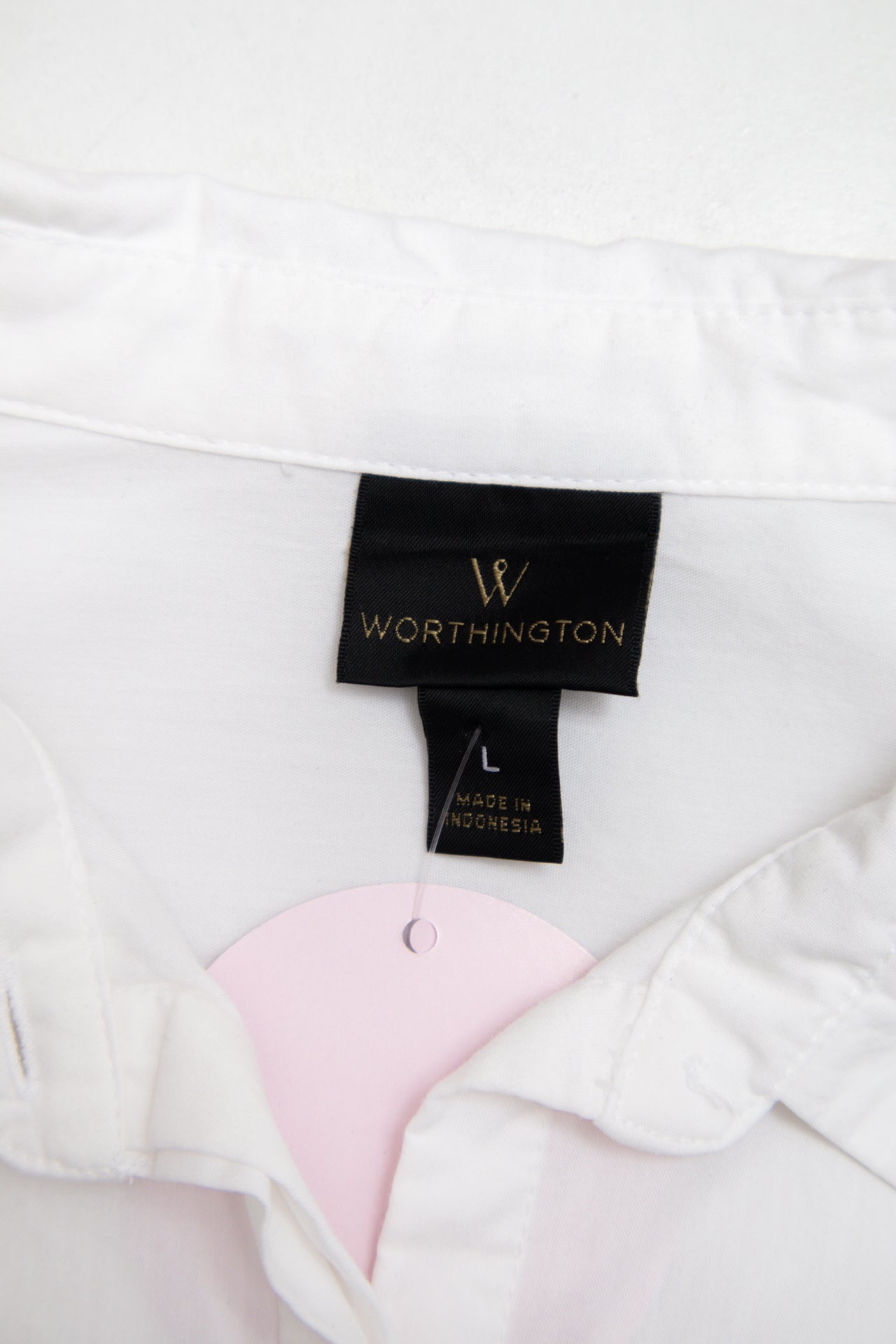 #81 Worthington white button up | c. 161 | size 12