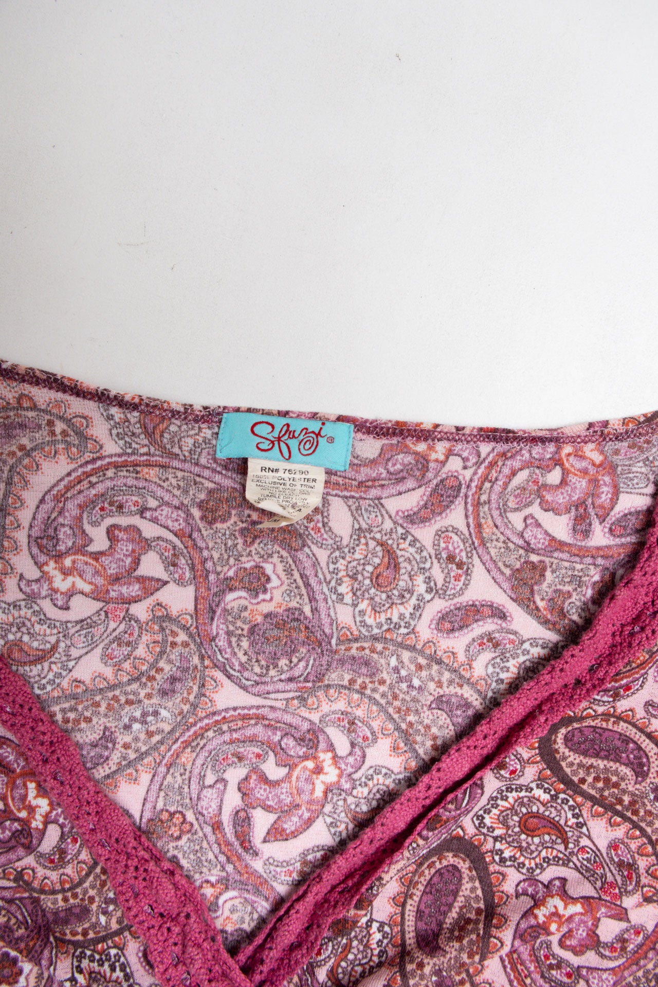 #35 Fairy Core Paisley Long Sleeve | C.147 | Size 10