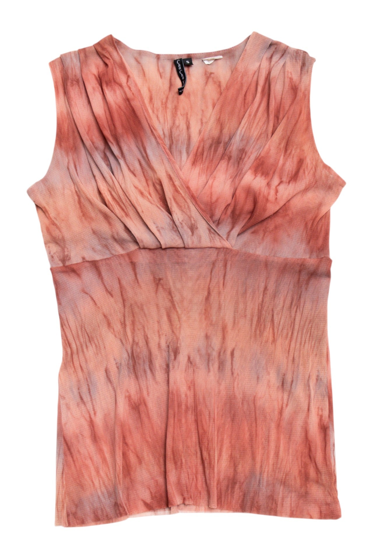 #96 Cha Cha Vente peach toned top | c. 161 | size 12