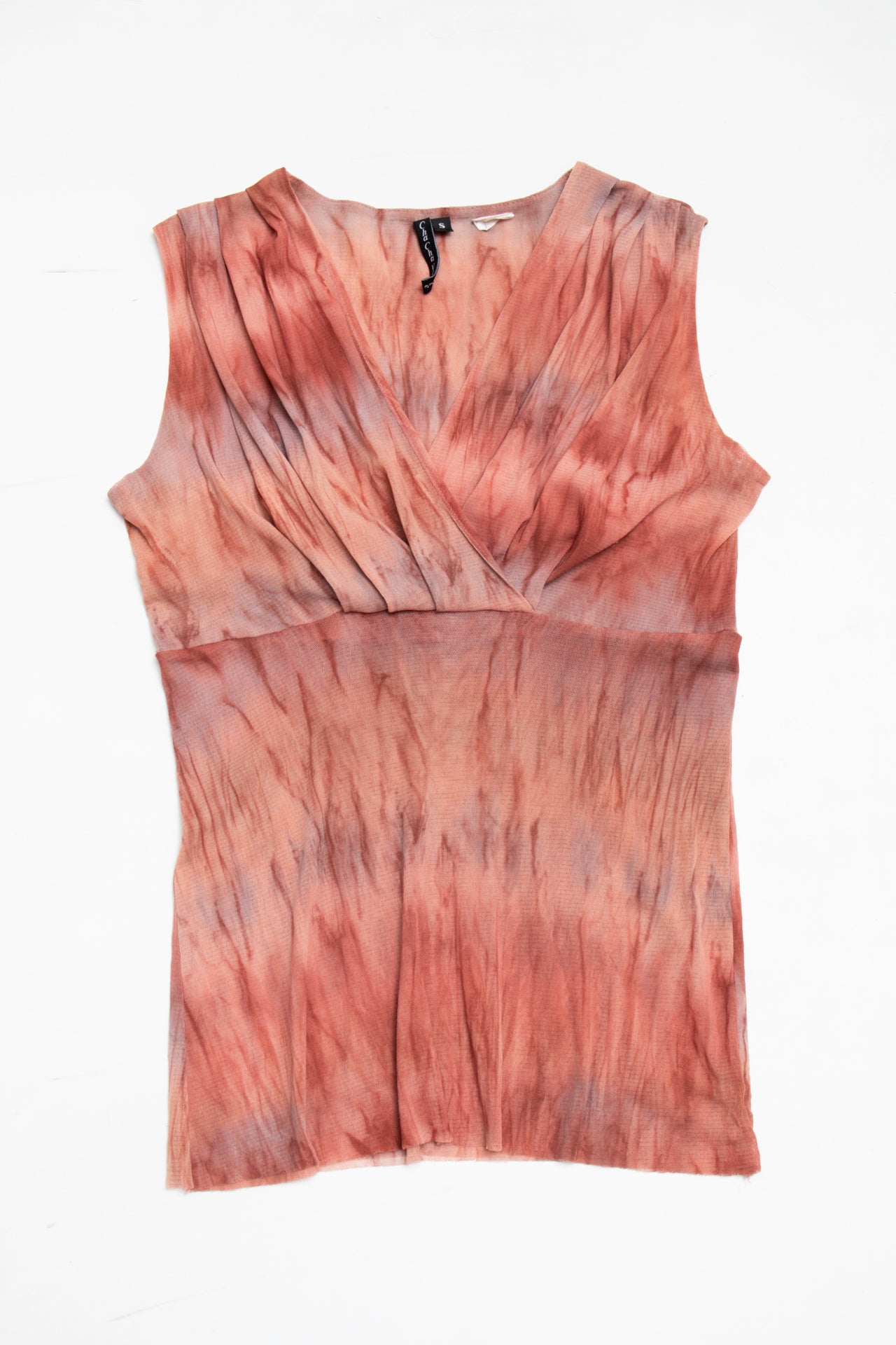 #96 Cha Cha Vente peach toned top | c. 161 | size 12