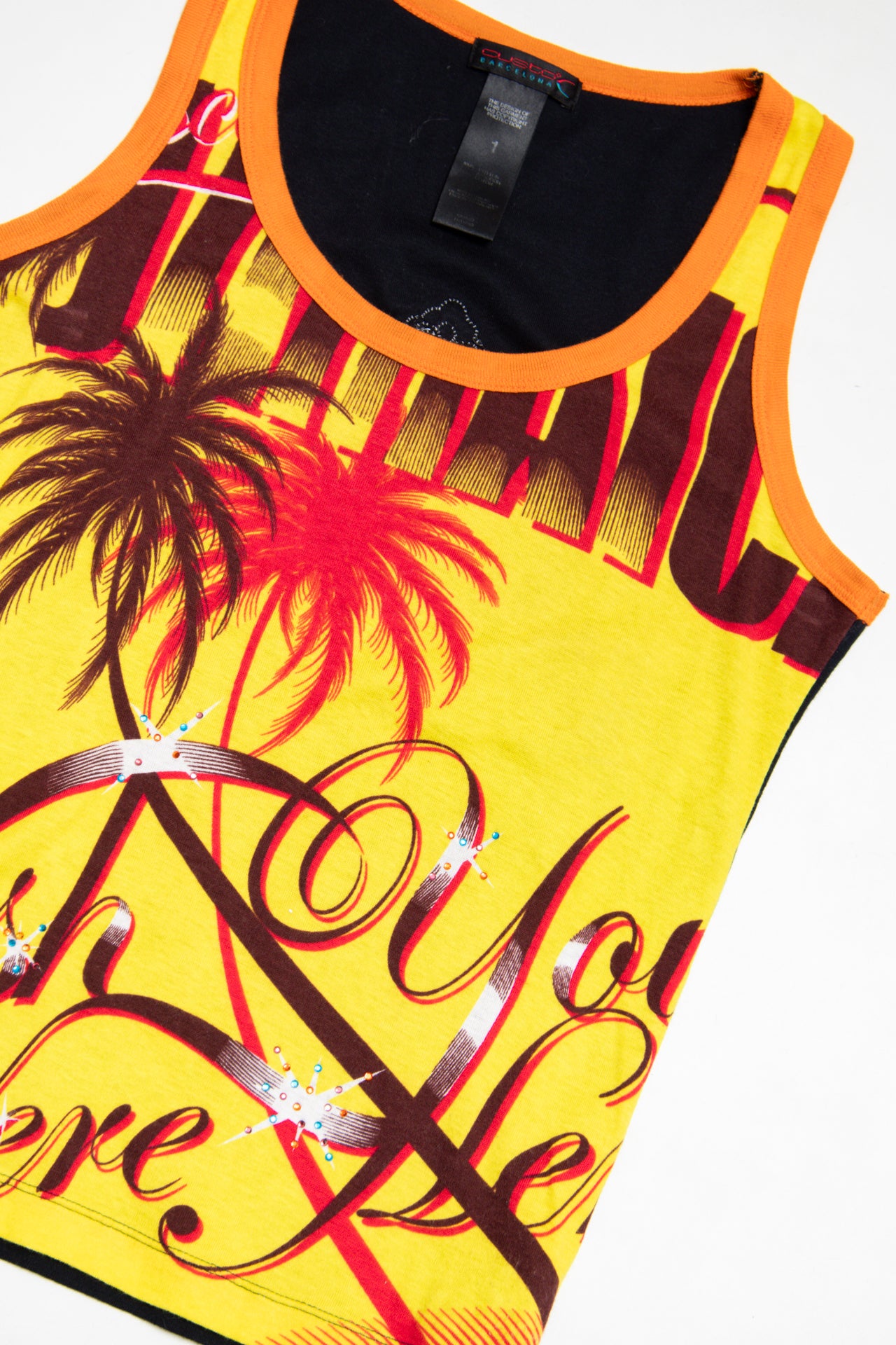 #99 Custo Barcelona tropical tank | c. 161 | size 8