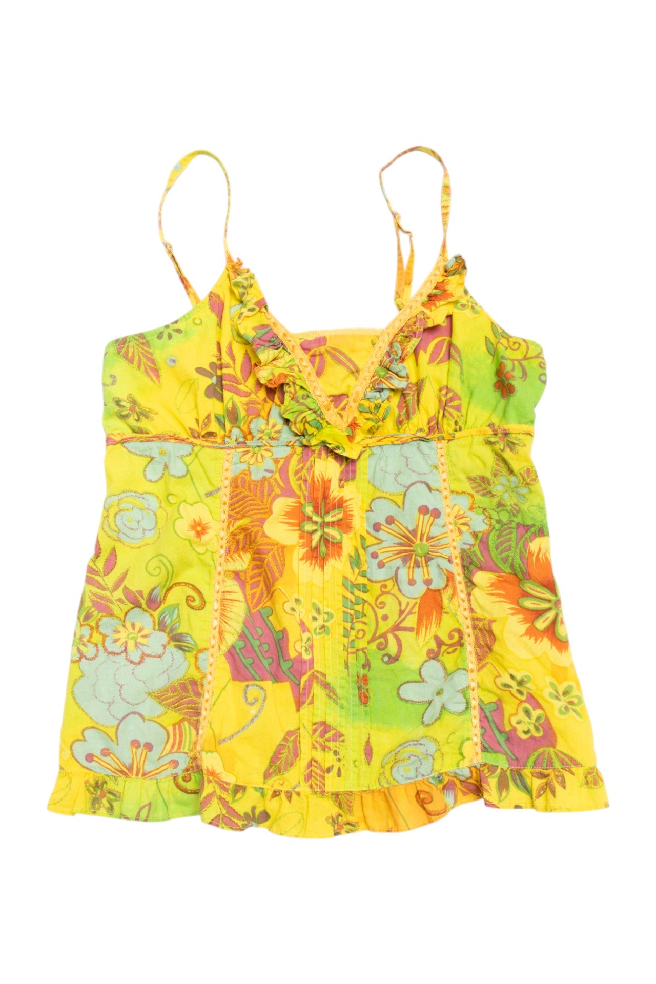#104 JW cotton floral cami | c. 161 | size 8/10