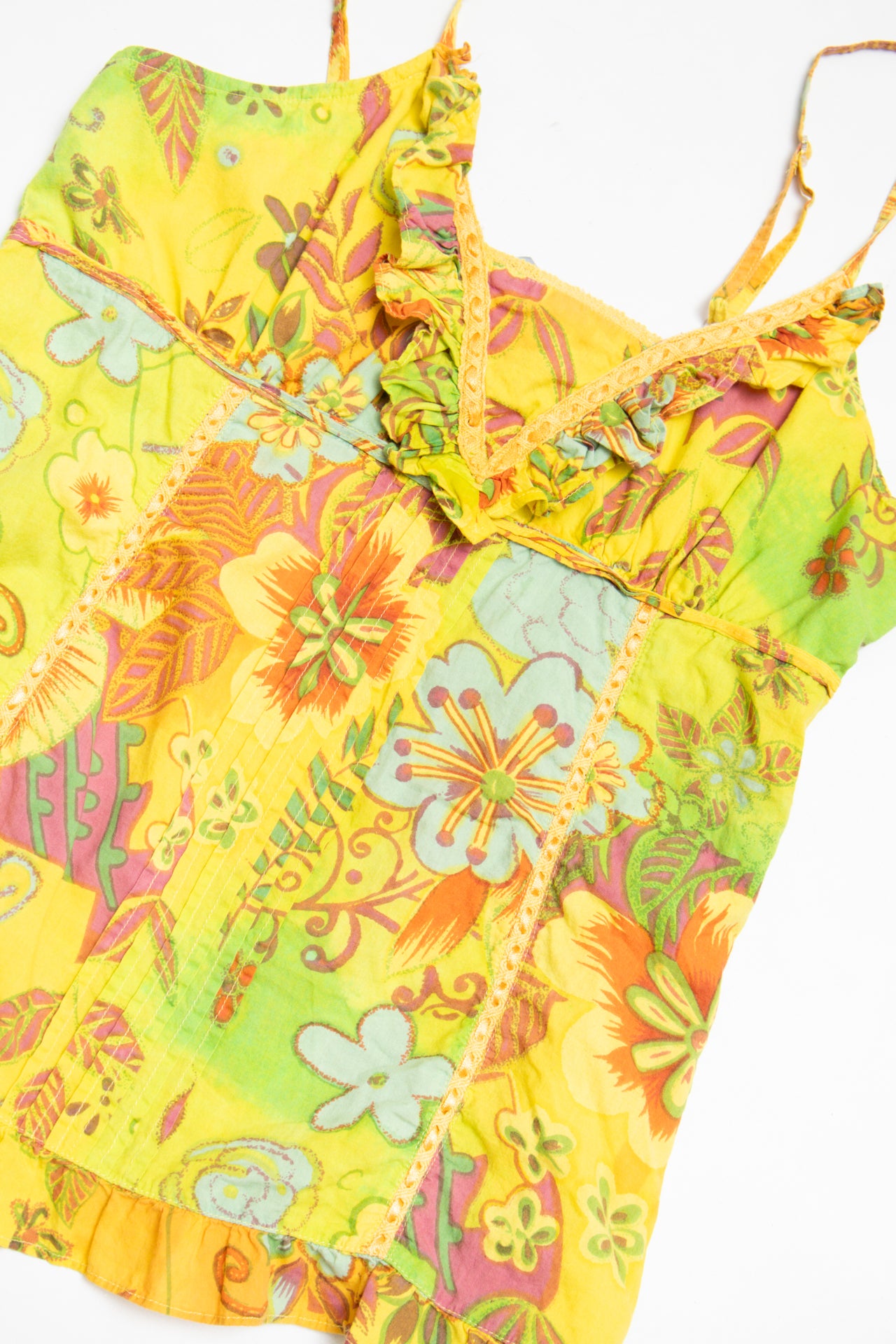 #104 JW cotton floral cami | c. 161 | size 8/10