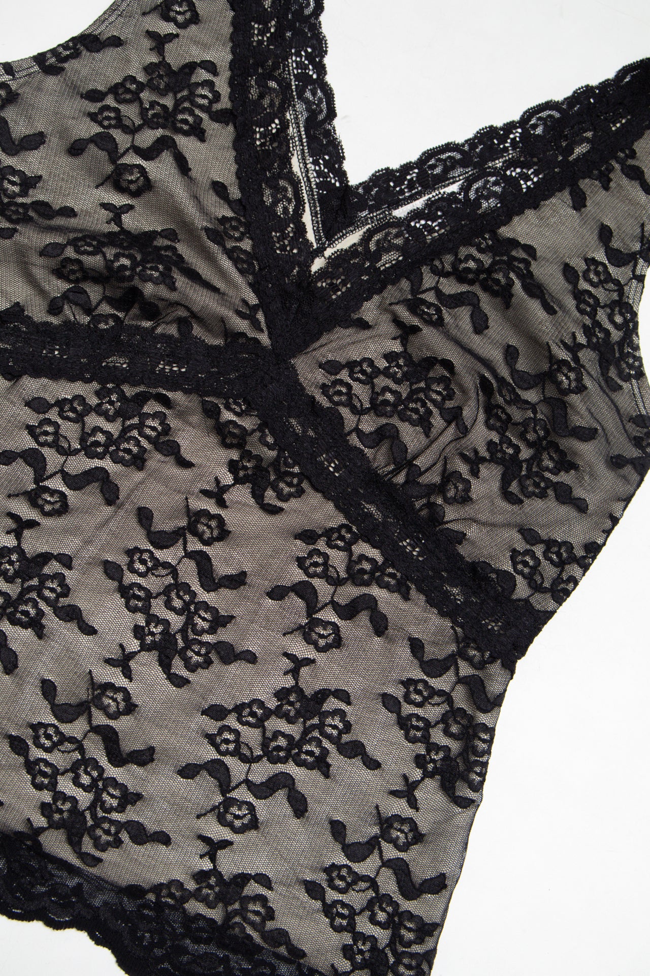 #111 Lined lace floral top | c. 161 | size 8/10