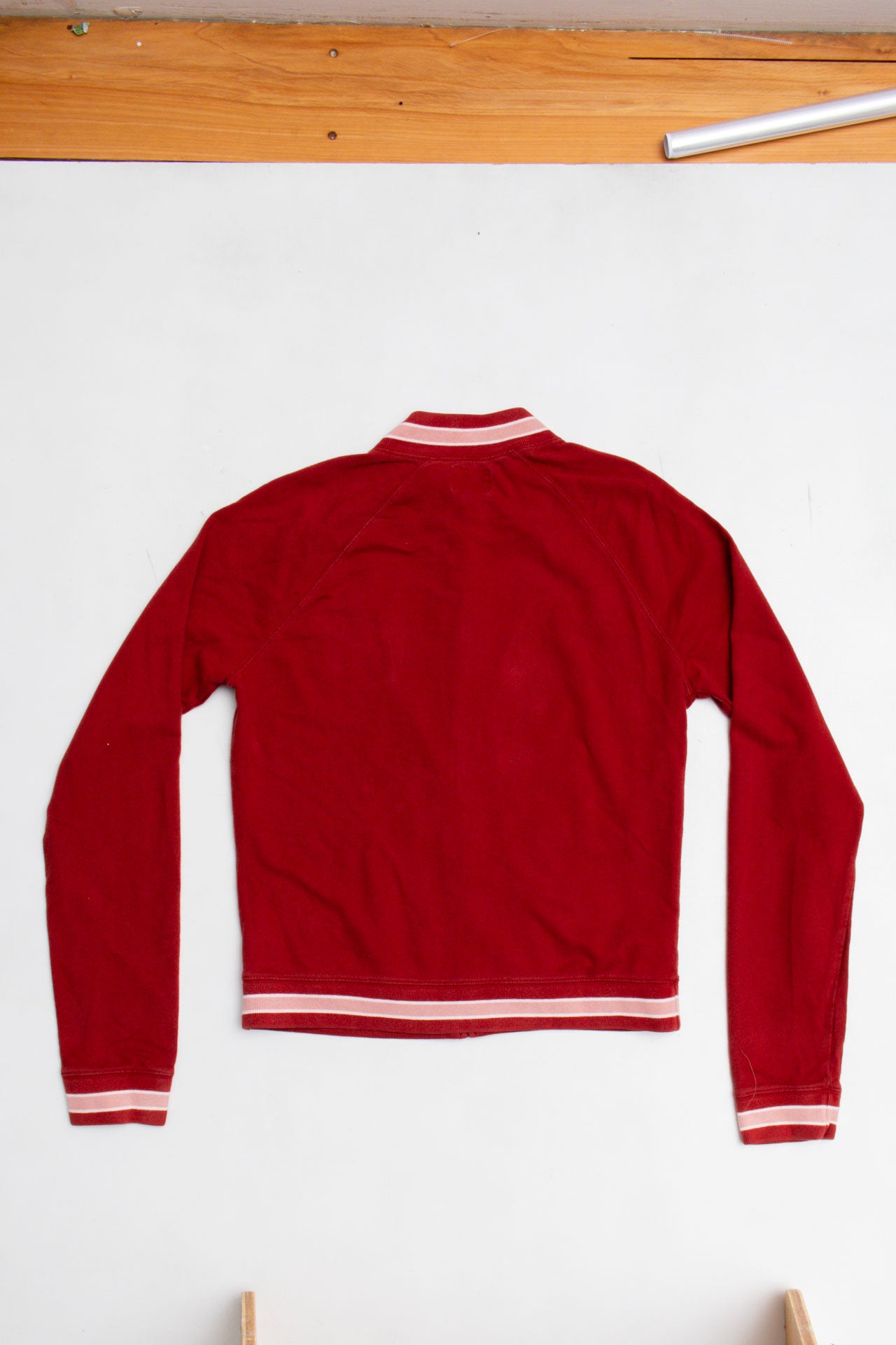 #48 Lucky Red Zip Up |C.147 | Size 10