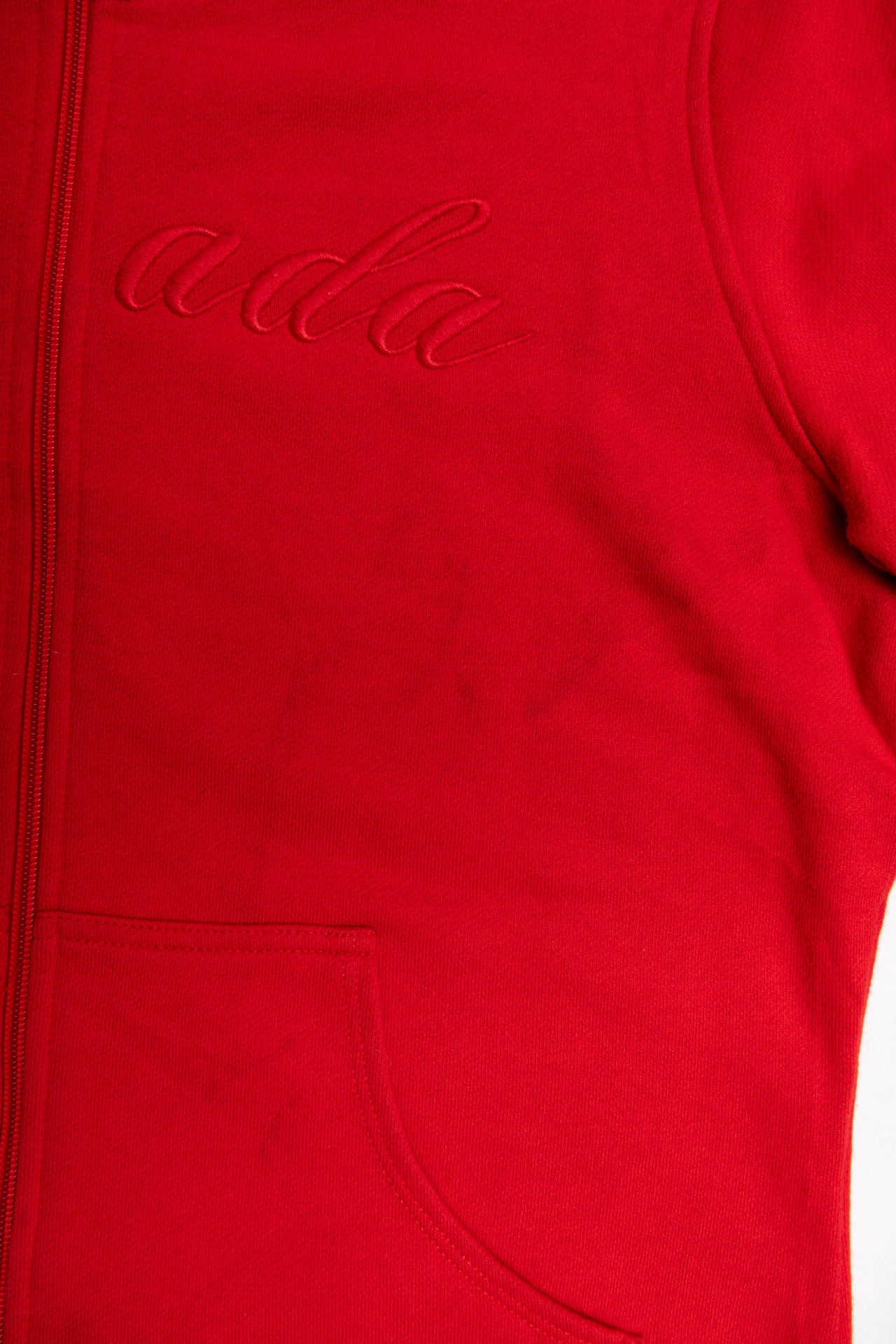 #52 Red Canada Zip Up | C.147 | Size 10