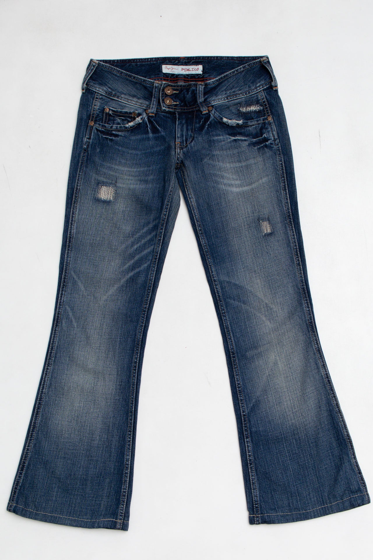 #66 Pepe Jeans Patchwork Jeans | C.147 | Size 8