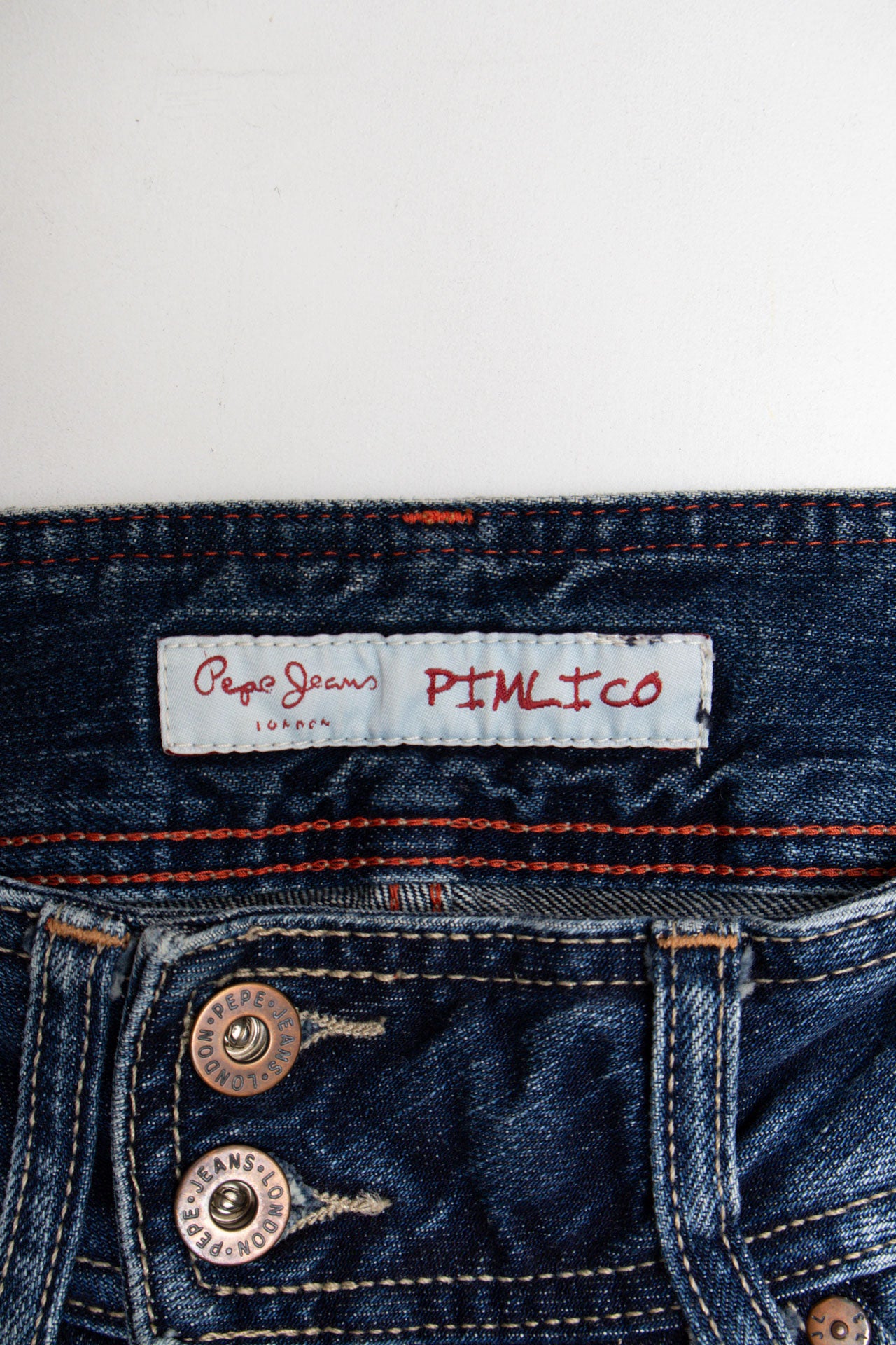 #66 Pepe Jeans Patchwork Jeans | C.147 | Size 8