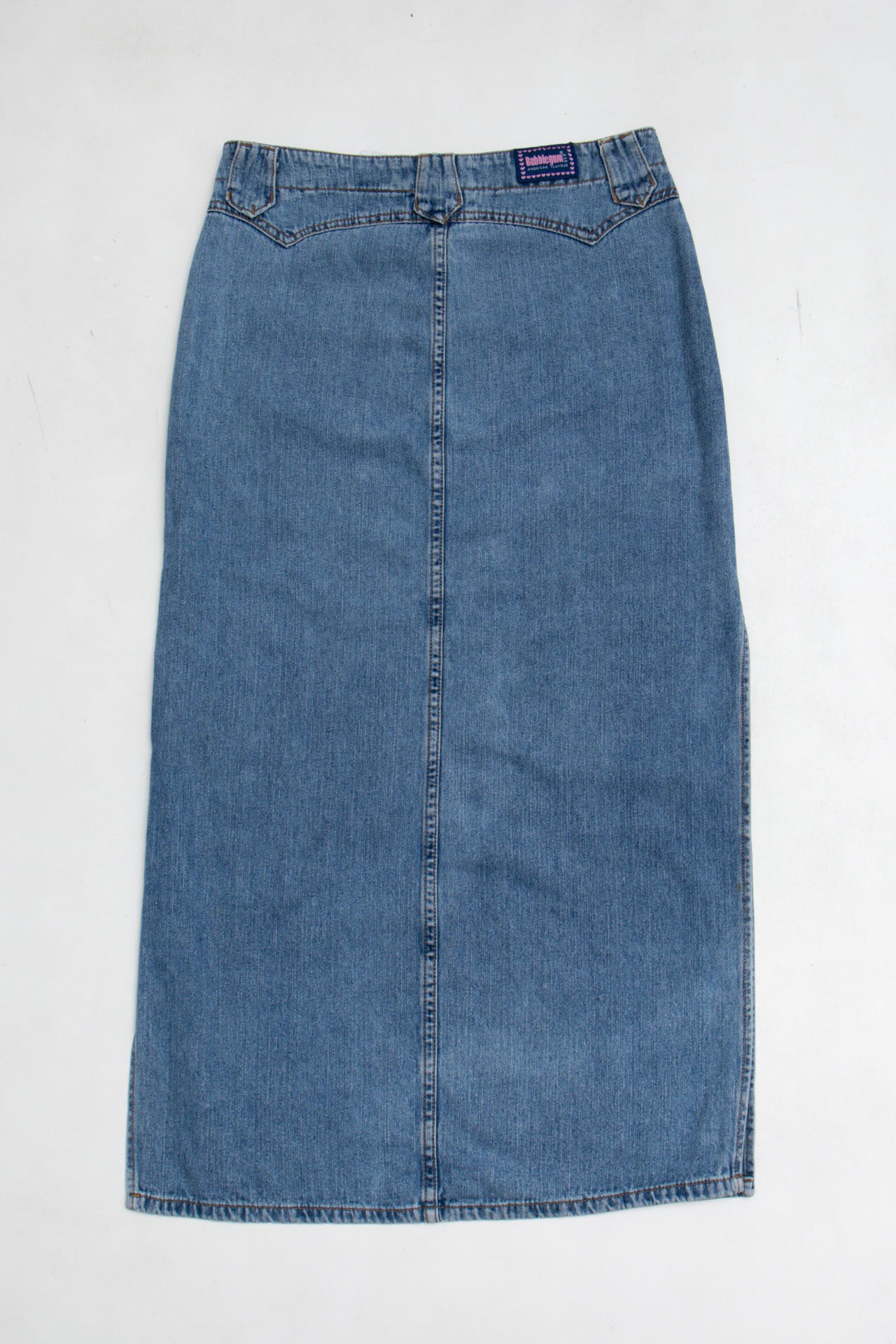 #68 Bubblegum Denim Maxi | C.147 | Size 8