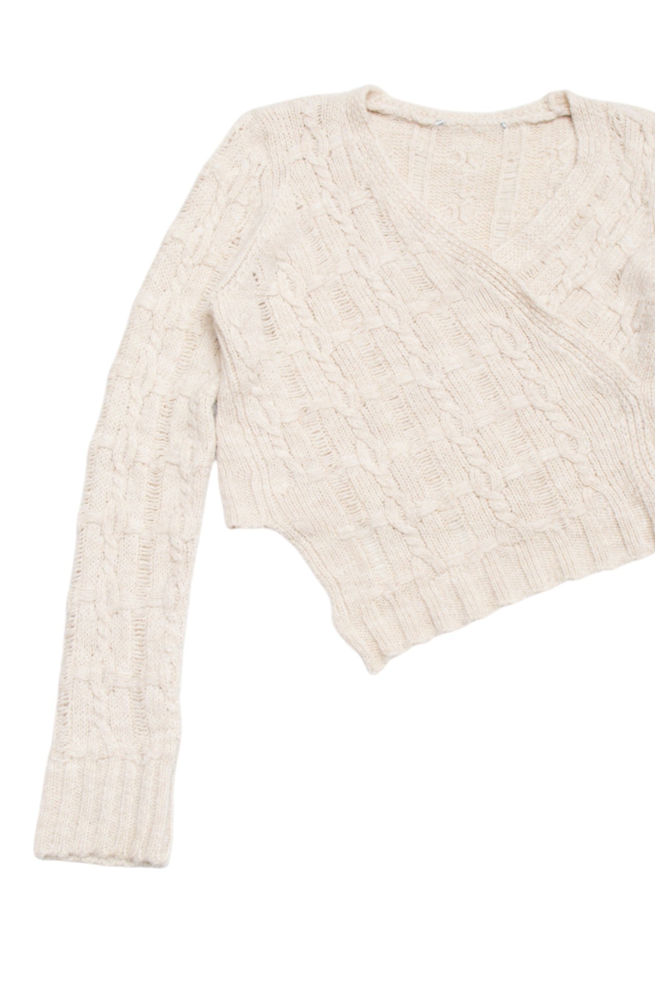 #132 cream knit jumper | c. 161 | size 10