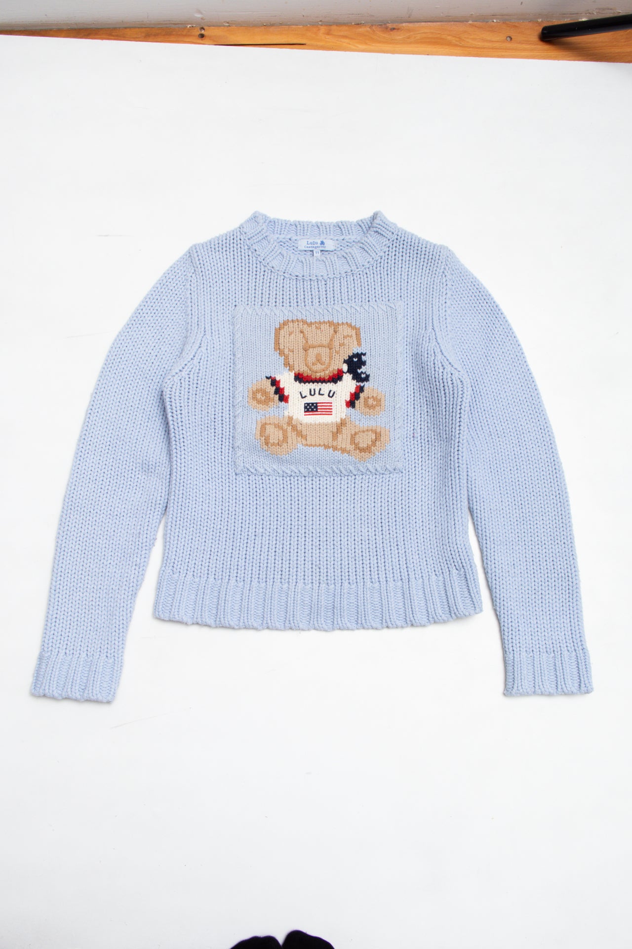#133 Lulu Castagnette baby blue jumper | c. 161 | size 8
