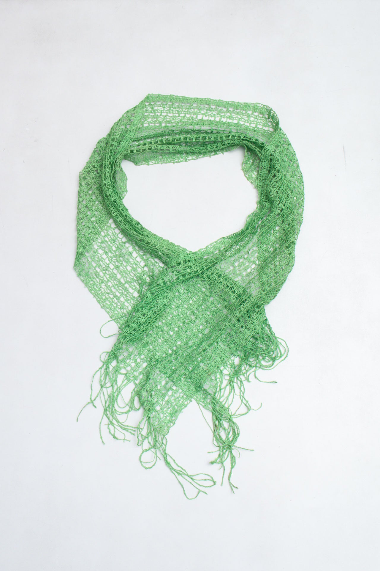 #77 Green Sequin Scarf | Brat