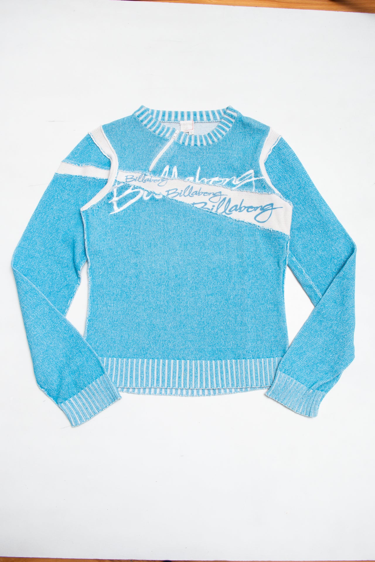 #135 Billabong patch work jumper | c. 161 | size 8