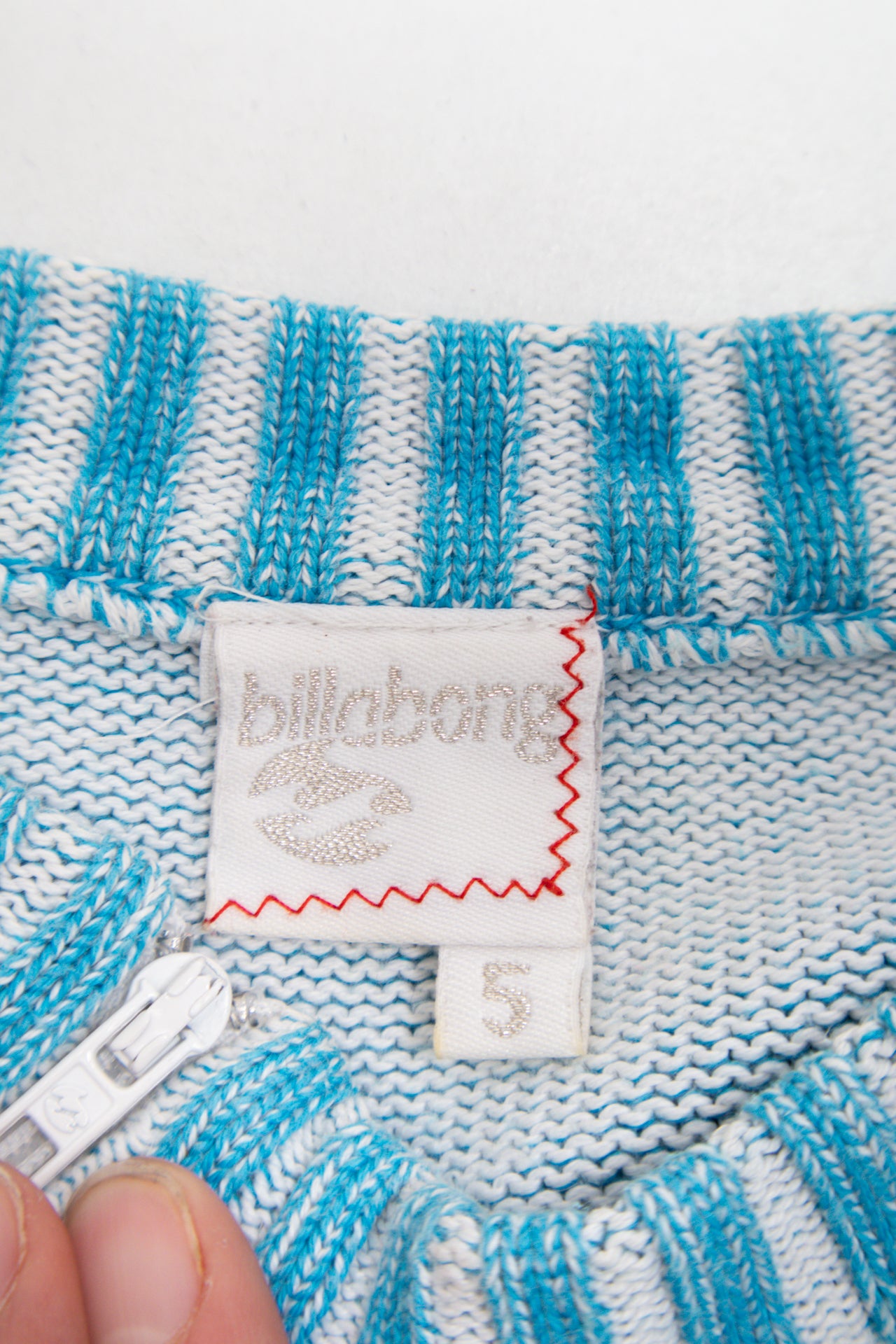 #135 Billabong patch work jumper | c. 161 | size 8