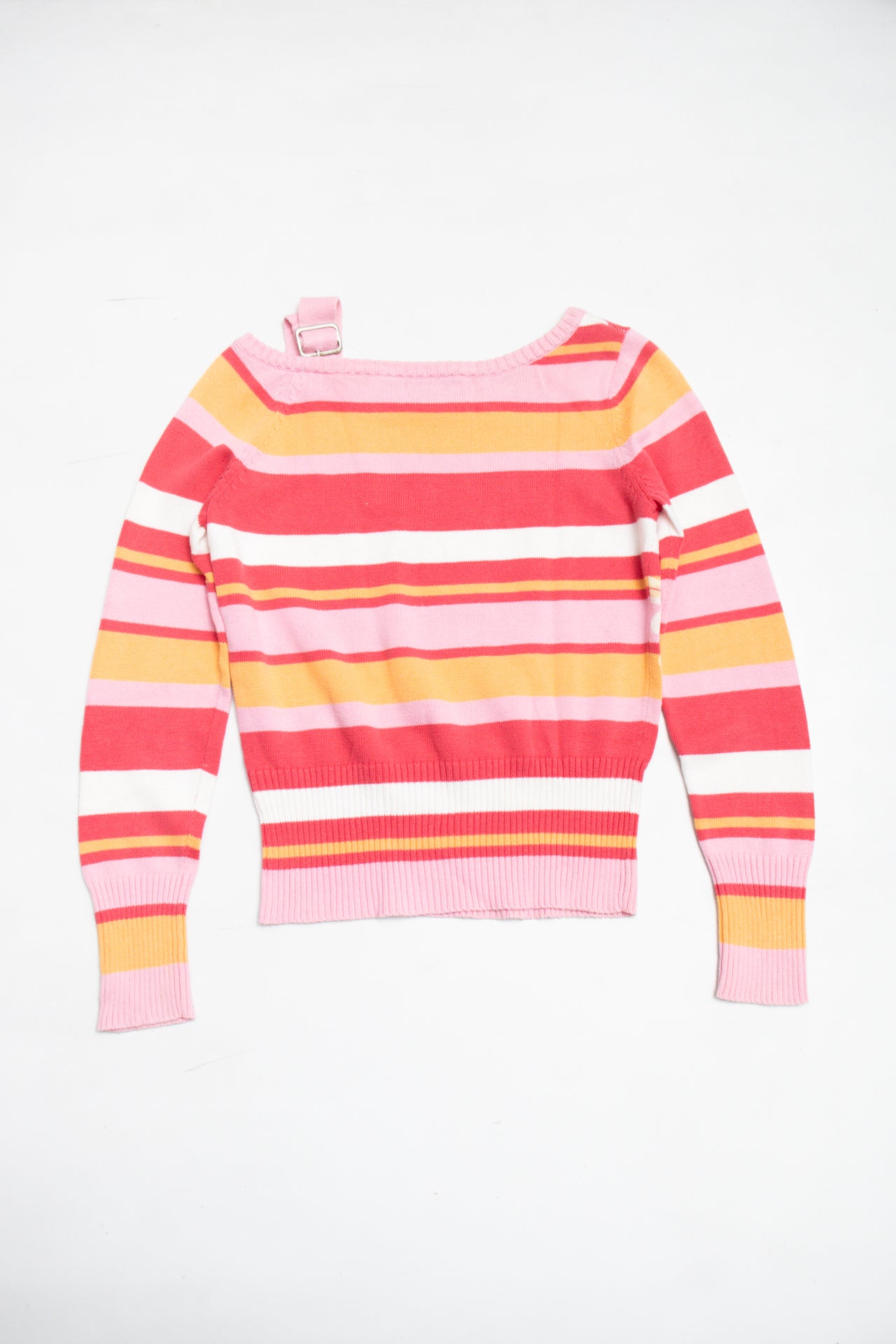 #138 Mexx striped floral cotton jumper | c. 161 | size 8