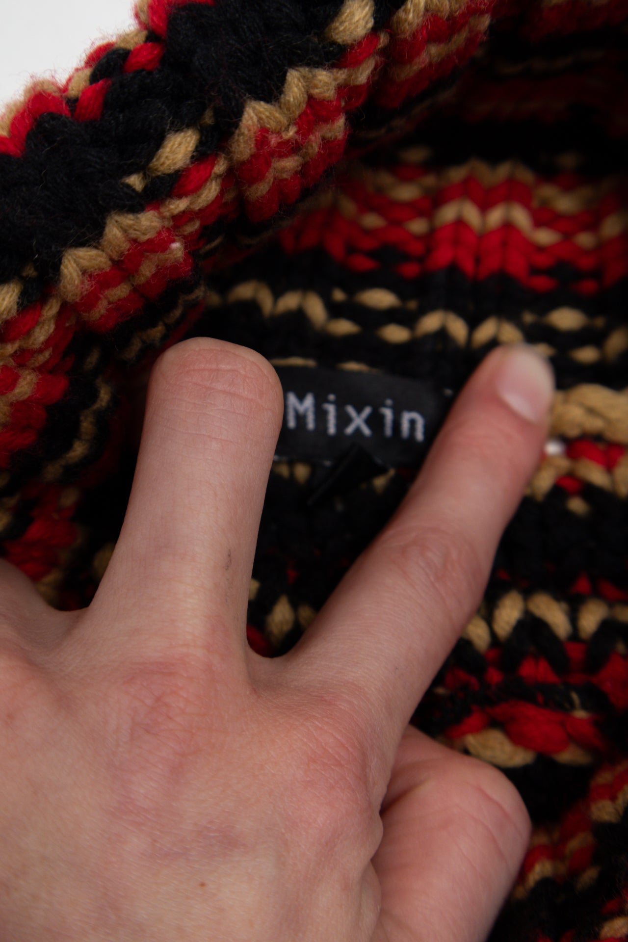 #141 Mixin knitted jumper | c. 161 | size 8/10