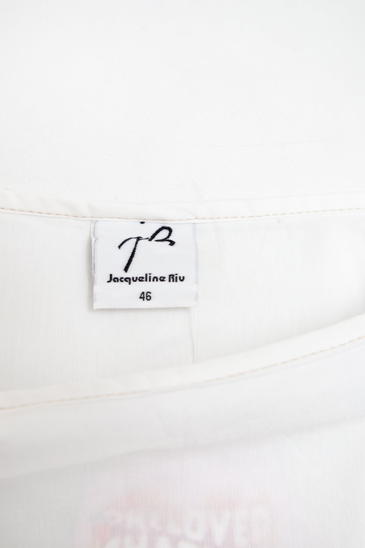 #145 Jacqueline Riu cotton blend midi skirt | c. 161 | size 10
