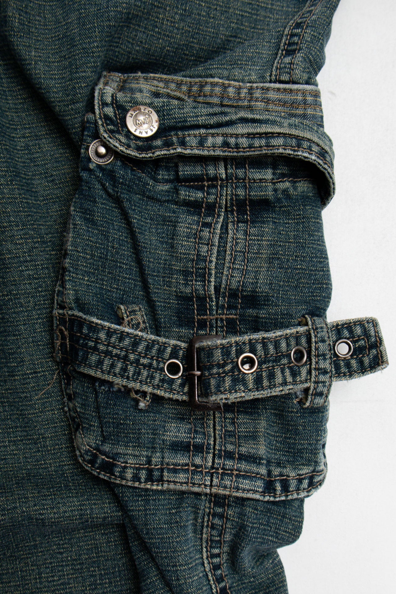 #86 Marzo Jeans Cargo Jorts | C.147 | Size 8