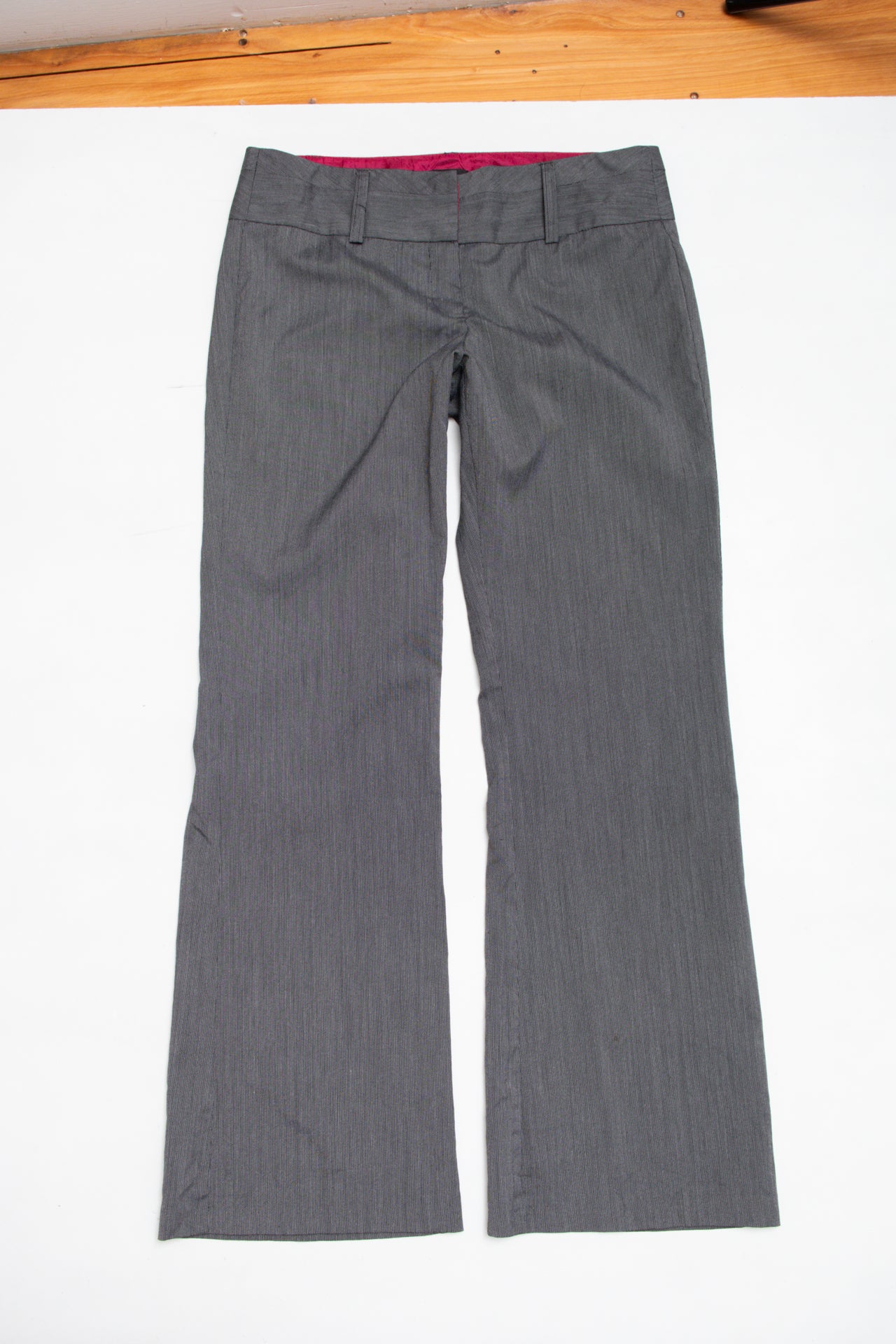 #153 Tracy Evans mid rise grey office pants | c. 161 | size 10