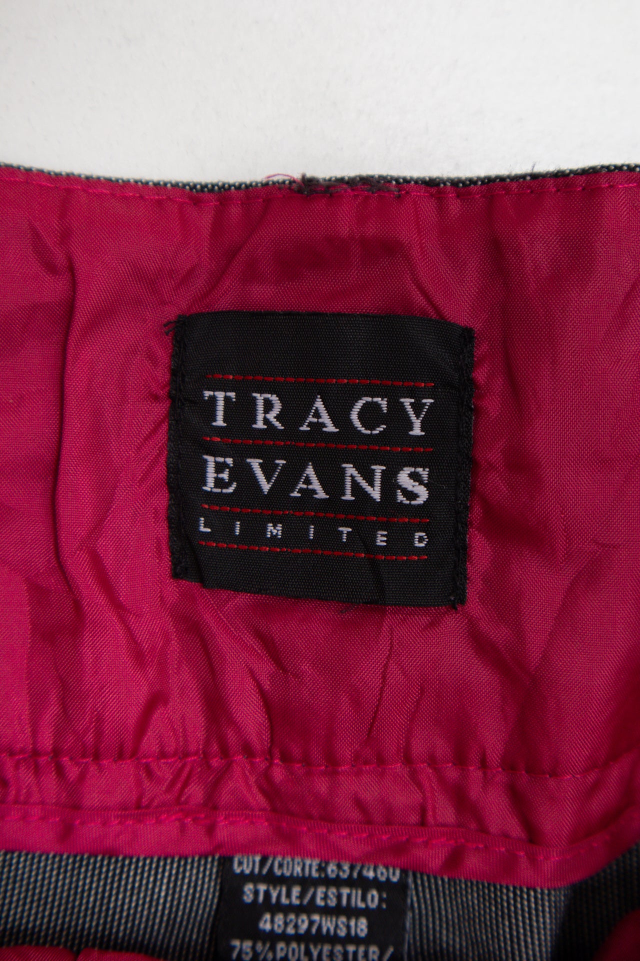 #153 Tracy Evans mid rise grey office pants | c. 161 | size 10