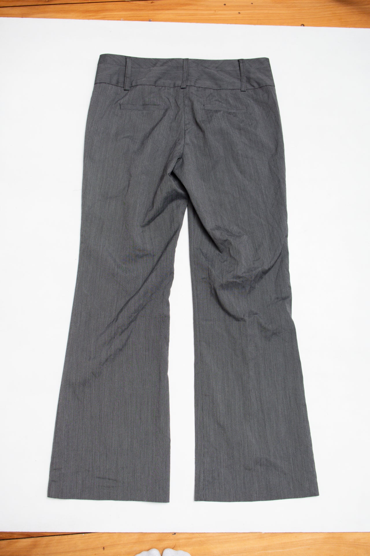 #153 Tracy Evans mid rise grey office pants | c. 161 | size 10